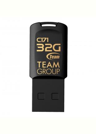 Флешнакопичувач USB 32GB Team C171 Black (TC17132GB01)