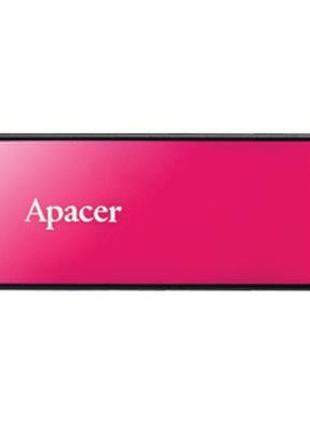 Флеш-накопитель USB 16GB Apacer AH334 Pink (AP16GAH334P-1)