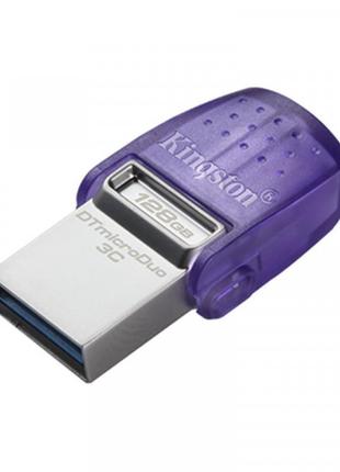 Флеш-накопитель USB3.2 128GB Type-C Kingston DataTraveler micr...