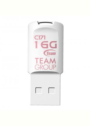 Флешнакопичувач USB 16GB Team C171 White (TC17116GW01)