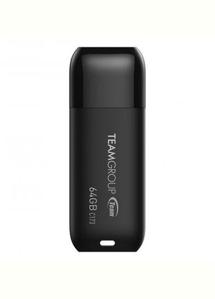 Флешнакопичувач USB 64GB Team C173 Pearl Black (TC17364GB01)