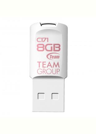 Флешнакопичувач USB 8GB Team C171 White (TC1718GW01)