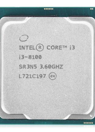 Б/У Процесор Intel Core i3-8100 (6M Cache, 3.60 GHz)