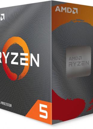 Процесор AMD Ryzen 5 4600G (3.7 GHz 8 MB 65 W AM4) Box (100-10...