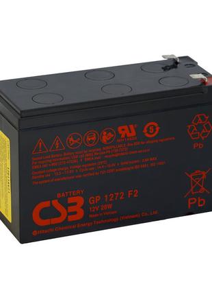 Акумуляторна батарея CSB GP1272F2, 12 V 7,2 Ah (151х65х100 мм)...