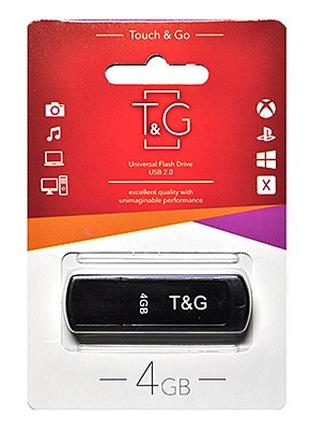 Флешнакопичувач USB 4GB T&G; 011 Classic Series Black (TG011-4...