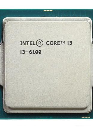 Б/У Процесор Intel Core i3-6100 (3M Cache, 3.70 GHz)