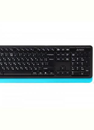 Комплект (клавіатура, миша) бездротовий A4Tech FG1010 Black/Bl...