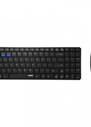 Комплект (клавіатура, миша) Rapoo 9300M Wireless Black
