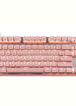 Клавіатура бездротова Motospeed GK82 Outemu Blue Pink (mtgk82pmb)