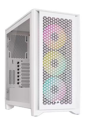 Корпус Corsair iCUE 4000D RGB AirFlow Tempered Glass White (CC...