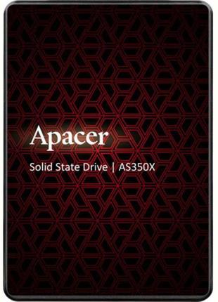 Накопичувач SSD 256 GB Apacer AS350X 2.5" SATAIII 3D TLC (AP25...