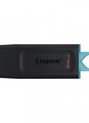 Флешнакопичувач USB3.2 64 GB Kingston DataTraveler Exodia Blac...