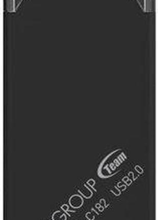 Флешнакопичувач USB 16GB Team C182 Black (TC18216GB01)