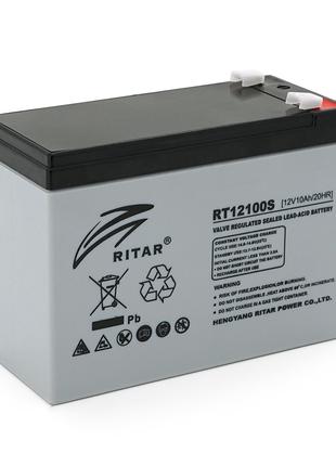 Акумуляторна батарея AGM RITAR RT12100S, Gray Case, 12 V 10.0 ...