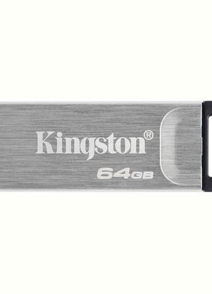 Флешнакопичувач USB3.2 64 GB Kingston DataTraveler Kyson Silve...