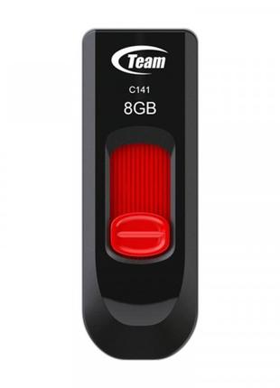 Флешнакопичувач USB 8GB Team C141 Red (TC1418GR01)