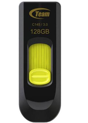 Флешнакопичувач USB3.0 128Gb Team C145 Yellow (TC1453128GY01)