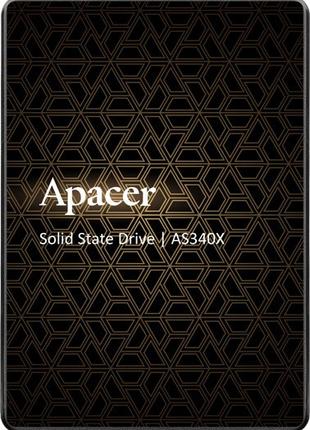 Накопичувач SSD 480GB Apacer AS340X 2.5" SATAIII TLC (AP480GAS...