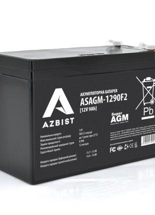 Аккумулятор AZBIST Super AGM ASAGM-1290F2, Black Case, 12V 9.0...