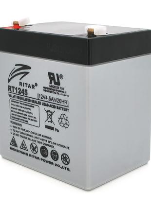 Акумуляторна батарея AGM RITAR RT1245, Gray Case, 12 V 4.5 Ah ...