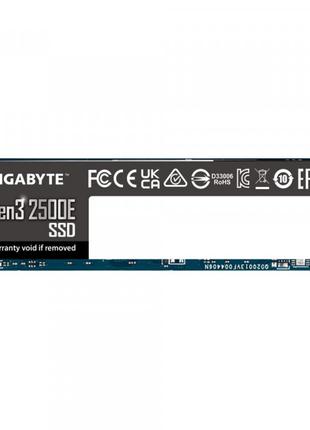 Накопичувач SSD 1 TB Gigabyte Gen3 2500E M.2 PCIe NVMe 3.0 x4 ...