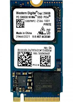 Накопичувач SSD 256 GB WD PC SN530 M.2 2242 PCIe 3.0 x4 NVMe T...