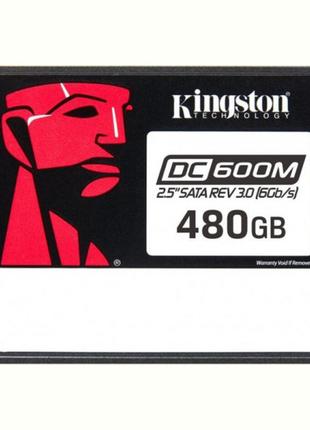 Накопичувач SSD 480GB Kingston SSD DC600M 2.5" SATAIII 3D TLC ...