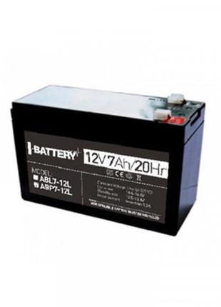 Акумуляторна батарея I-Battery ABP7-12L 12 V 7 AH (ABP7-12L) AGM