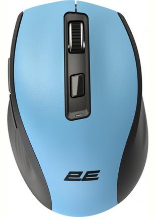 Миша бездротова 2E MF250 Silent WL Blue (2E-MF250WBL)