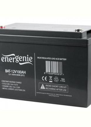 Акумуляторна батарея EnerGenie 12 В 100 AH (BAT-12V100AH) AGM