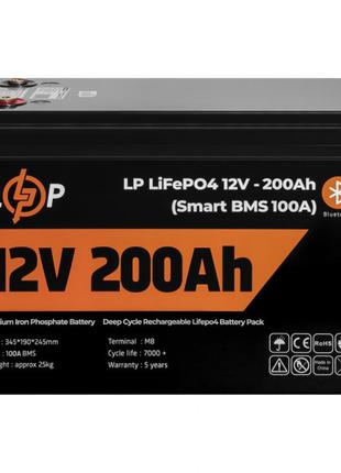 Акумуляторна батарея LogicPower 12 V 200 AH (2560Wh) для ДБЖ (...