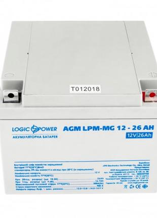 Акумуляторна батарея LogicPower LPM 12 V 26 AH (LPM-MG 12 — 26...