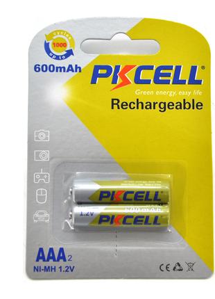 Акумулятор PKCELL 1.2V AAA 600 mAh NiMH Rechargeable Battery, ...