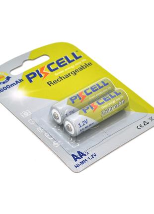 Акумулятор PKCELL 1.2V AA 2600 mAh NiMH Rechargeable Battery, ...