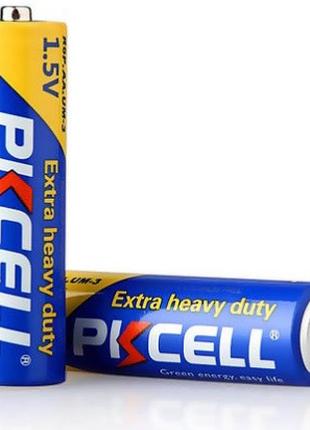 Батарейка сольова PKCELL 1.5V AA/R6, 2 штуки в блістері ціна з...