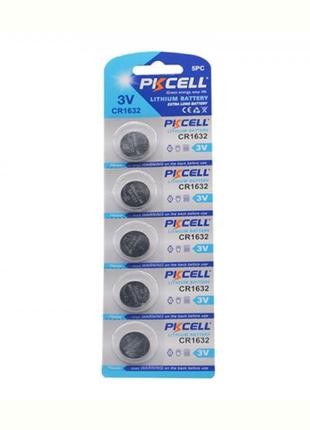 Батарейка PKCELL CR1632 BL 5 шт (PC/CR1632/21801)