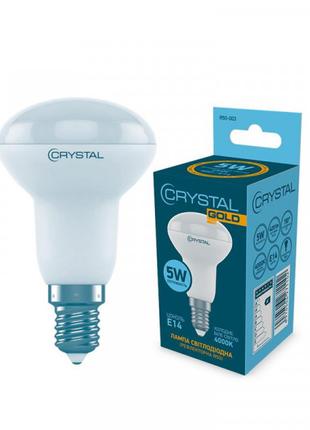 Лампа світлодіодна рефлекторна Crystal Gold 5W E14 4000K (R50-...