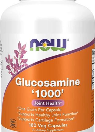 Глюкозамин NOW Glucosamine 1000 mg 180 caps