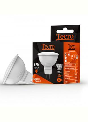 Лампа світлодіодна Tecro 3.5W GU5.3 4000K (T-MR16-3,5W-4K-GU5,3)