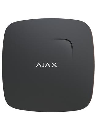 Бездротовий датчик детектування диму Ajax FireProtect black