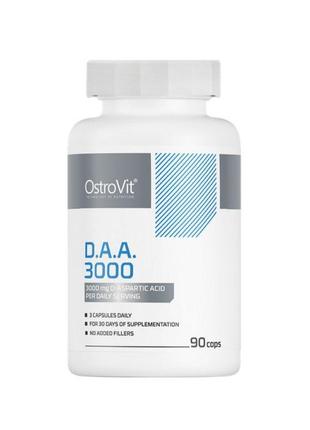 D-аспарагиновая кислота OstroVit DAA 3000 90 caps