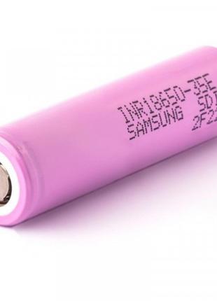 Аккумулятор Samsung 18650 Li-Ion 3350 mAh Pink