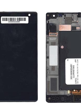 Матриця з тачскріном (модуль) для Nokia Lumia 730 Dual чорний ...