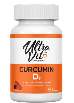 Ultravit Curcumin D3 60softgel