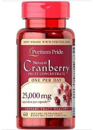 Cranberry Fruit Concentrate 25000 mgOne A Day, 60 капсул