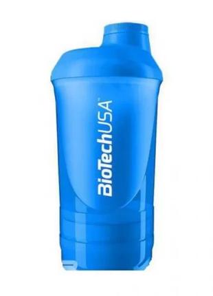 Шейкер BioTech Shaker Wave 3 in 1 600 ml (250 ml + 100 ml) "Sc...