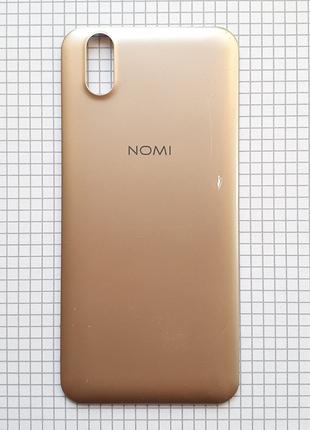Задняя крышка Nomi i5710 Infinity X1 для телефона с разборки Gold