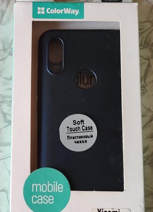 Чохол Colorway xiaomi redmi 7 soft touch dark blue