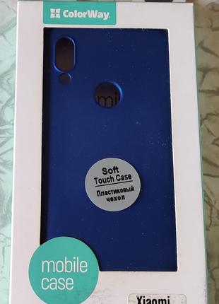 Чохол Colorway xiaomi redmi 7 soft touch blue